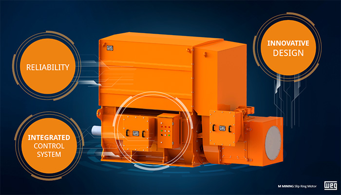 WEG新型采礦電機：適用于惡劣應用的特殊產品